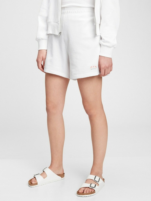 GAP Kraťasy GAP logo high rise boyfriend