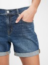 GAP Džínsové kraťasy mid rise GAP