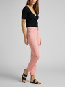 Lee Ružové dámske džínsy Lee Carol Straight Fit Jeans