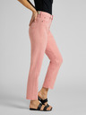 Lee Ružové dámske džínsy Lee Carol Straight Fit Jeans