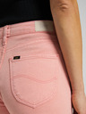 Lee Ružové dámske džínsy Lee Carol Straight Fit Jeans