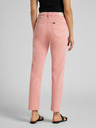 Lee Ružové dámske džínsy Lee Carol Straight Fit Jeans