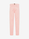 Lee Ružové dámske džínsy Lee Carol Straight Fit Jeans