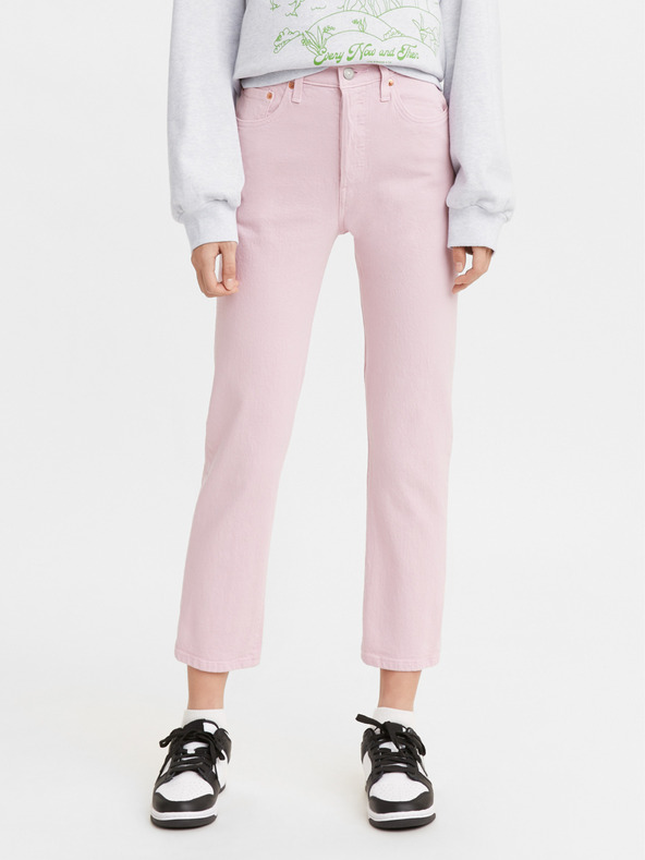 Levi's® Levi's® 501 Crop Dark Lilac Pink Women's Straight Fit Jeans