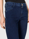 Trussardi Jeans Modré dámske džínsy rovného strihu Trussardi Jeans
