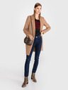 Trussardi Jeans Modré dámske džínsy rovného strihu Trussardi Jeans