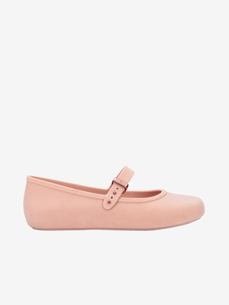 Melissa Svetloružové dámske baleríny Melissa Soft Ballerina Velvet