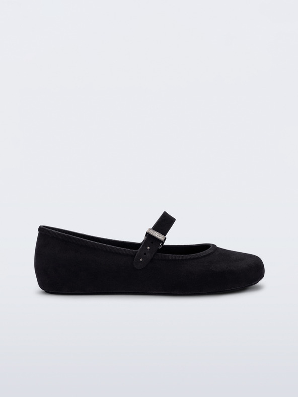 Melissa Soft Ballerina Velvet Balerínky