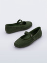 Melissa Khaki Dámske mäkké baleríny Melissa Velvet