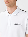 Lamborghini Biela pánska polokošeľa Lamborghini
