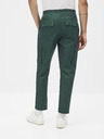 Celio Tmavozelené nohavice Celio Sonar