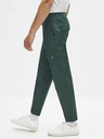 Celio Tmavozelené nohavice Celio Sonar