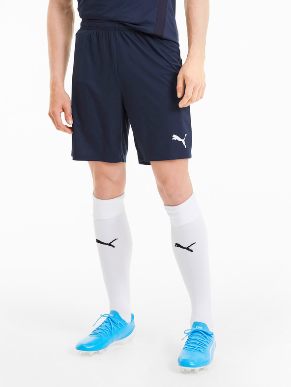 Puma Tmavomodré pánske športové šortky Puma Team Goal