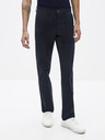 Celio Tmavomodré chino nohavice Celio Pobelt