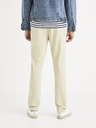 Celio Krémové chino nohavice Celio Roprime