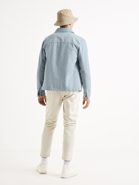 Celio Svetlomodrá džínsová bunda Celio Tumultden