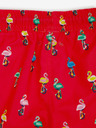 Happy Socks Červené chlapčenské vzorované plavky Happy Socks