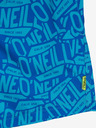 O'Neill Modré chlapčenské vzorované šortky O'Neill