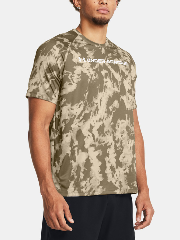 Under Armour Pánske tričko Under Armour UA TECH ABC CAMO SS