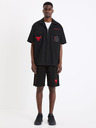 Celio Čierne pánske šortky Celio NBA Chicago Bulls