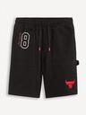 Celio Čierne pánske šortky Celio NBA Chicago Bulls