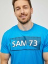 Sam 73 Modré pánske tričko SAM 73 Fenri