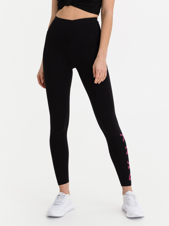 DKNY Čierne legíny DKNY Glow Logo