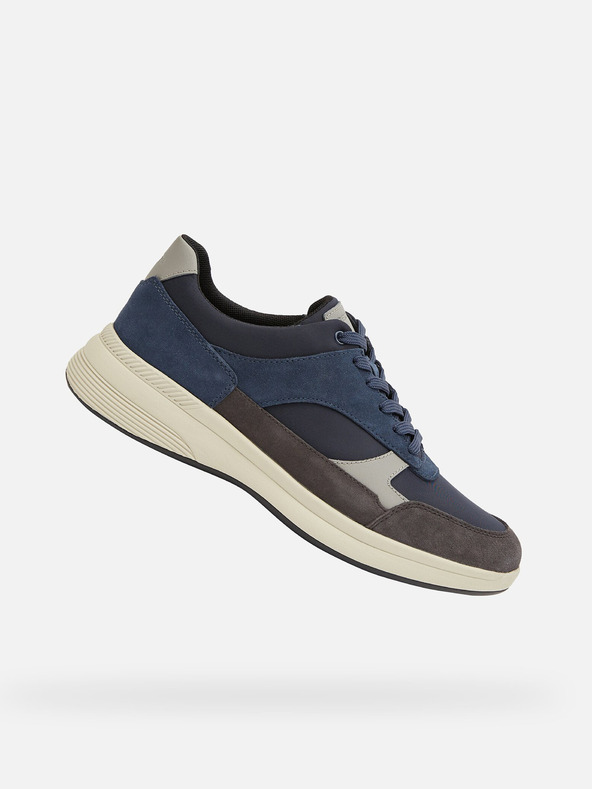 Geox Modré pánske tenisky Geox Spherica Ecub-3