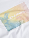 Jack & Jones Biele pánske tričko Jack & Jones Aruba