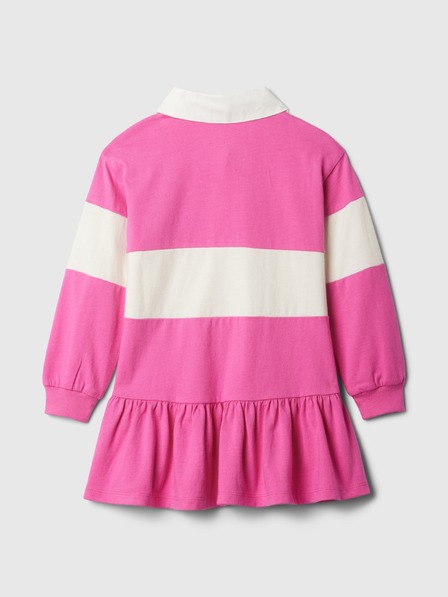 GAP Baby polo šaty s logom GAP