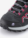 ALPINE PRO Tmavosivé dámske outdoorové topánky s membránou PTX ALPINE PRO Wuteve