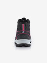 ALPINE PRO Tmavosivé dámske outdoorové topánky s membránou PTX ALPINE PRO Wuteve