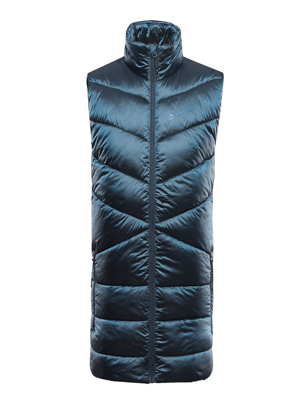 ALPINE PRO Pánska prešívaná vesta hi-therm ALPINE PRO NORF modrá