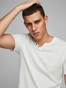 Jack & Jones Krémová košeľa Jack & Jones Esplit s gombíkmi