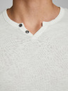 Jack & Jones Krémová košeľa Jack & Jones Esplit s gombíkmi