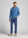 Jack & Jones Modré rovné džínsy Jack & Jones Chris