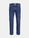 Jack & Jones Modré rovné džínsy Jack & Jones Chris