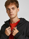 Jack & Jones Čierna ľahká bunda Jack & Jones Classic s kapucňou