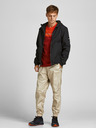 Jack & Jones Čierna ľahká bunda Jack & Jones Classic s kapucňou