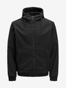Jack & Jones Čierna ľahká bunda Jack & Jones Classic s kapucňou