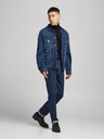 Jack & Jones Tmavomodré džínsy rovného strihu Jack & Jones Clark