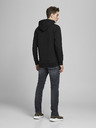 Jack & Jones Čierna mikina Jack & Jones Basic Hoodie