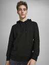 Jack & Jones Čierna mikina Jack & Jones Basic Hoodie