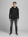 Jack & Jones Čierna mikina Jack & Jones Basic Hoodie
