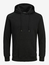 Jack & Jones Čierna mikina Jack & Jones Basic Hoodie