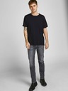 Jack & Jones Šedé pánske džínsy rovného strihu Jack & Jones Tim