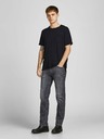 Jack & Jones Šedé pánske džínsy rovného strihu Jack & Jones Tim