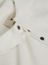 Jack & Jones Krémová pánska polokošeľa Jack & Jones Blusandri