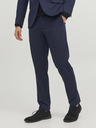 Jack & Jones Pánske tmavomodré nohavice Jack & Jones