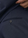 Jack & Jones Pánske tmavomodré nohavice Jack & Jones